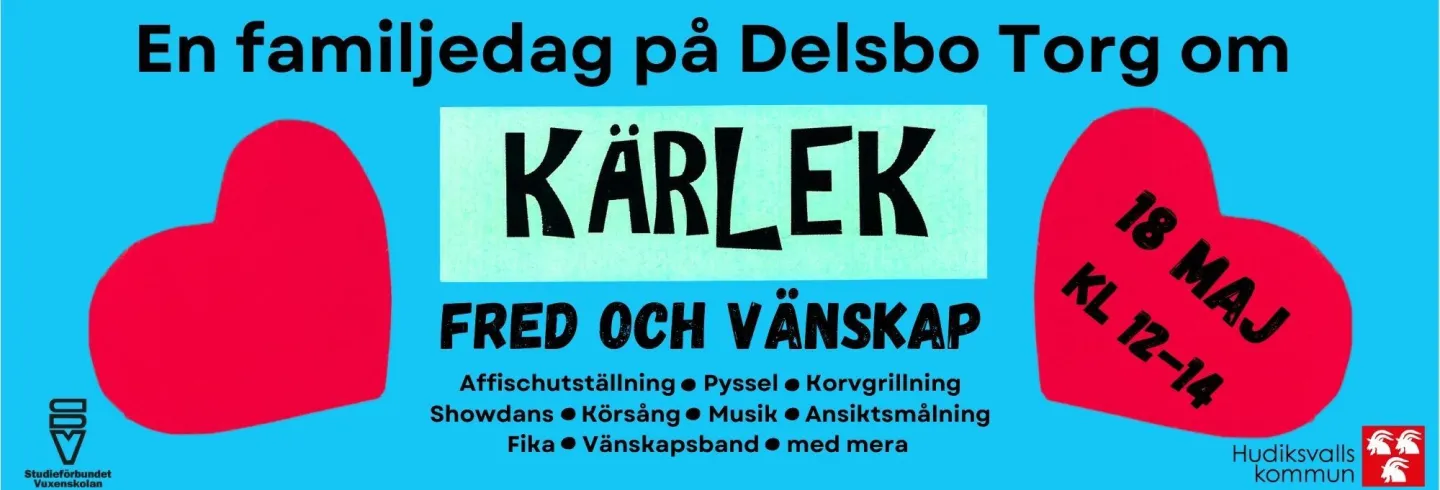 Familjedag - kärlek, fred och vänskap