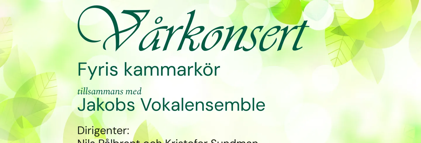 Vårkonsert - Jakobs kyrka