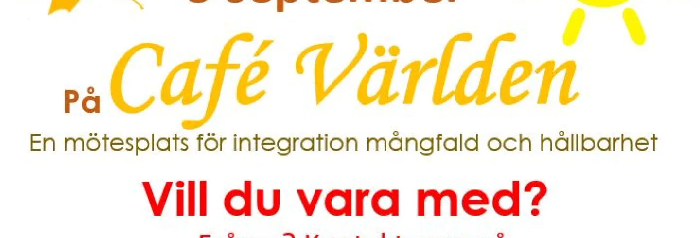 Öppen Scen på Cafe världen
