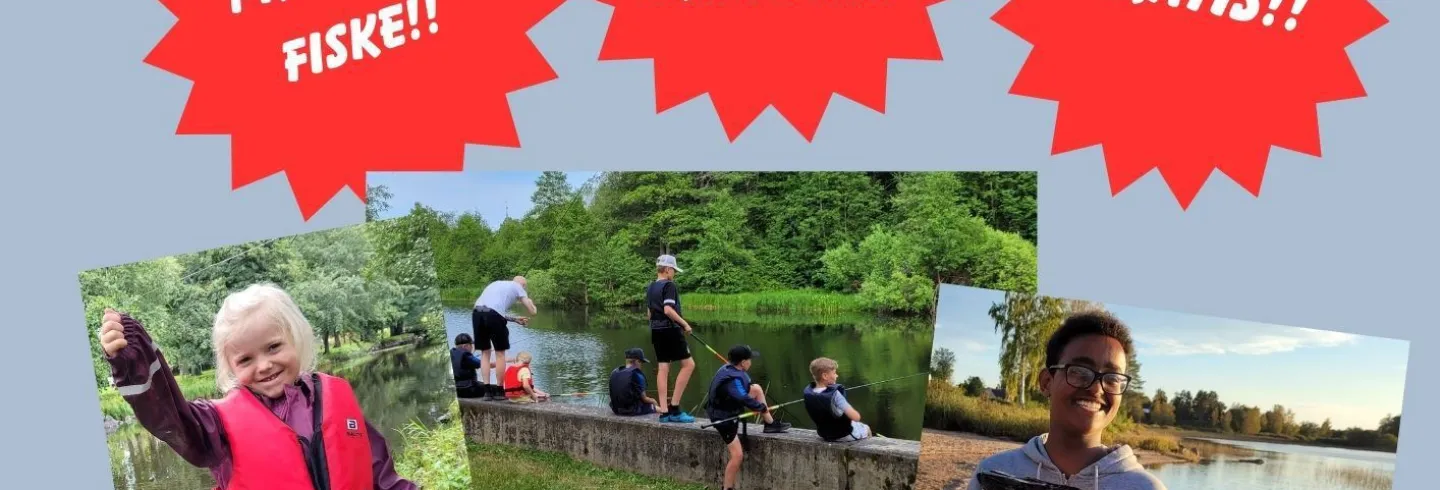 Prova på fiske!