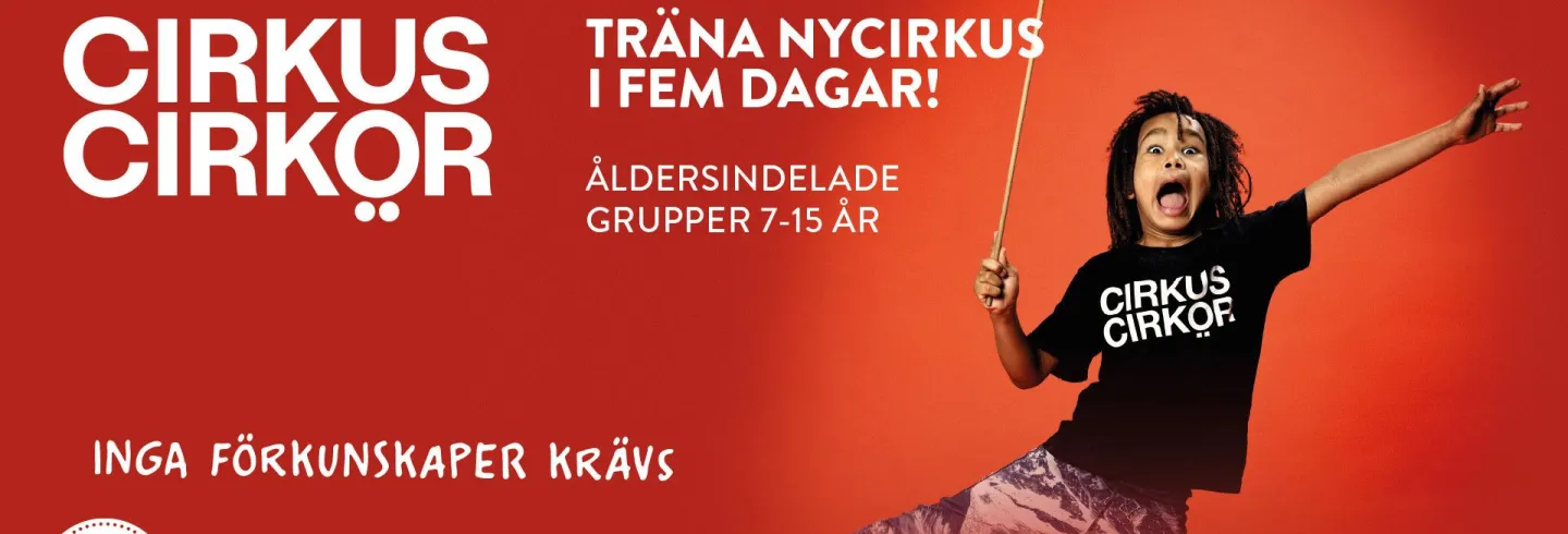 Träna med Cirkus Cirkör i Iggesund