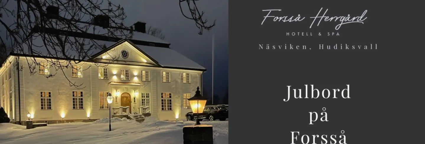 Julbord på Forsså Herrgård