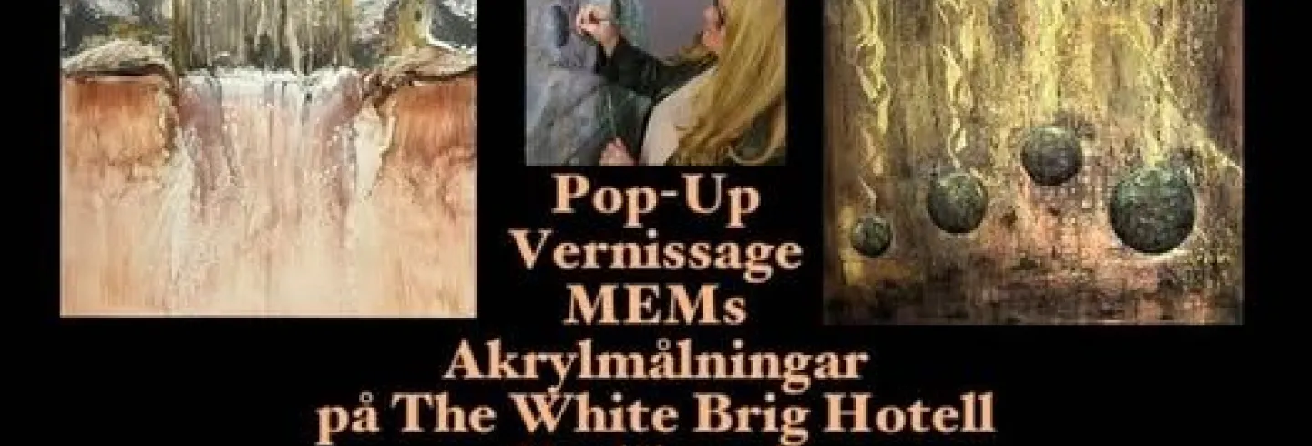 Vernissagge på The White Brig 1a Advent