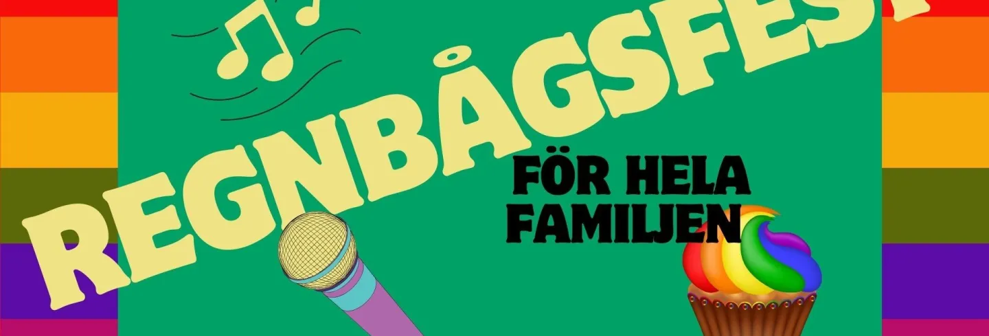 Regnbågsfest för hela familjen