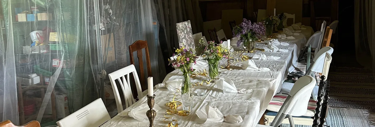 Välkommen till en lantlig idyll strax utanför Hudiksvall – nära skidspår och Hudik Cup!