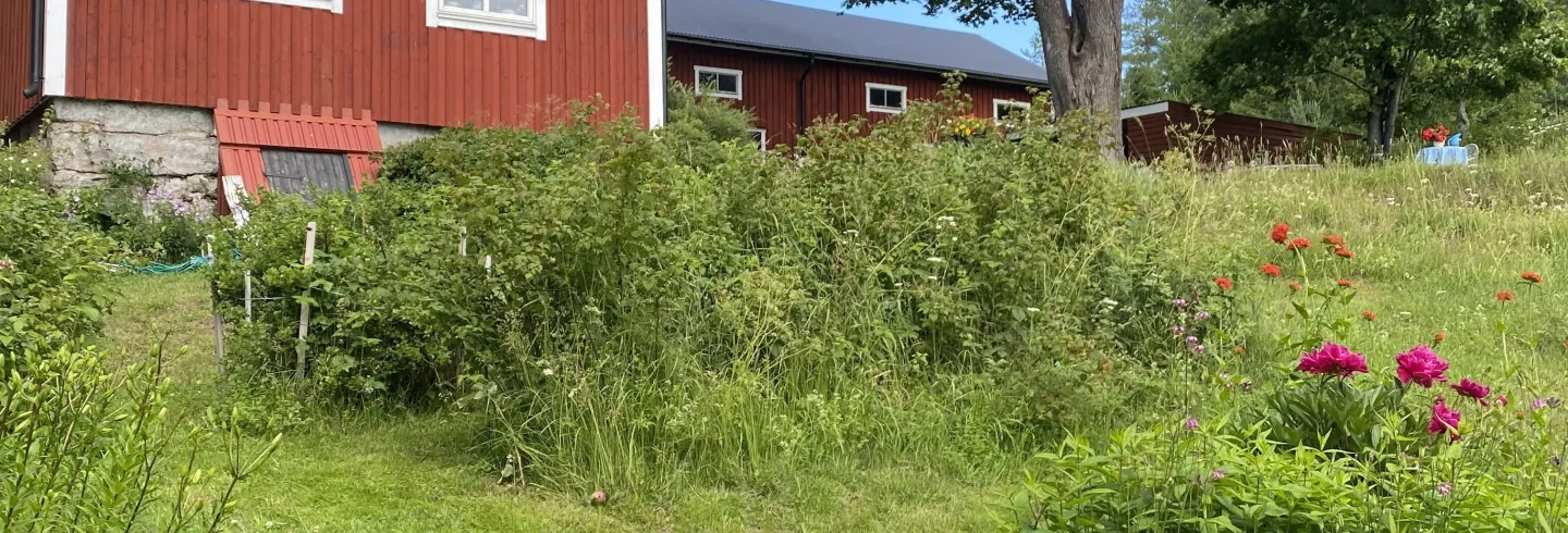 Välkommen till en lantlig idyll strax utanför Hudiksvall – nära skidspår och Hudik Cup!