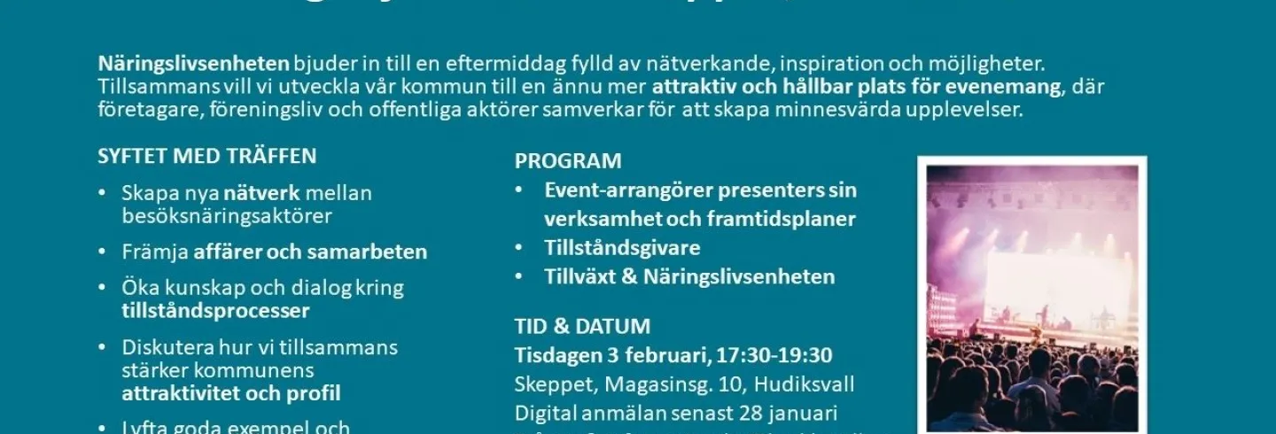 Inbjudan evenemangsträff