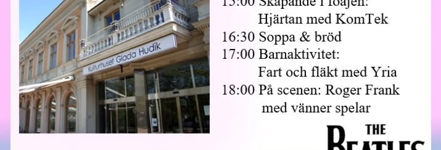 Cafe världen sjunger Beatles med Roger Frank