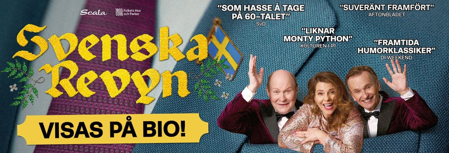 Scalateaterns "Svenska Revyn", Live på Bio Iggesund