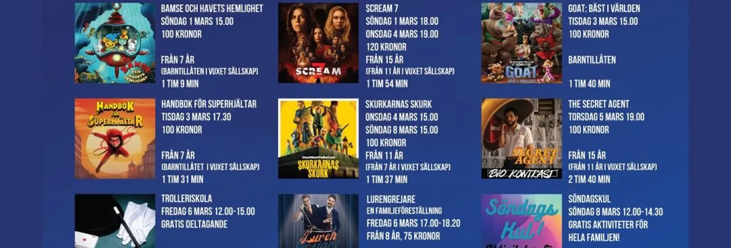 Sportlovsprogram Iggesund