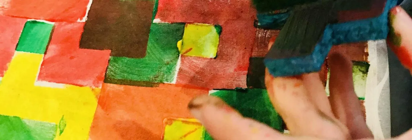 Sportlovsslöjd: Skapa mönster på tyg