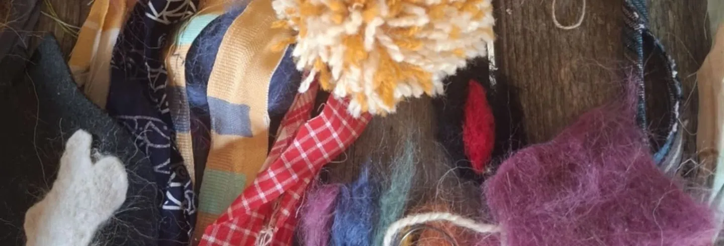 Sportlovsslöjd: Skapa med ull och garn