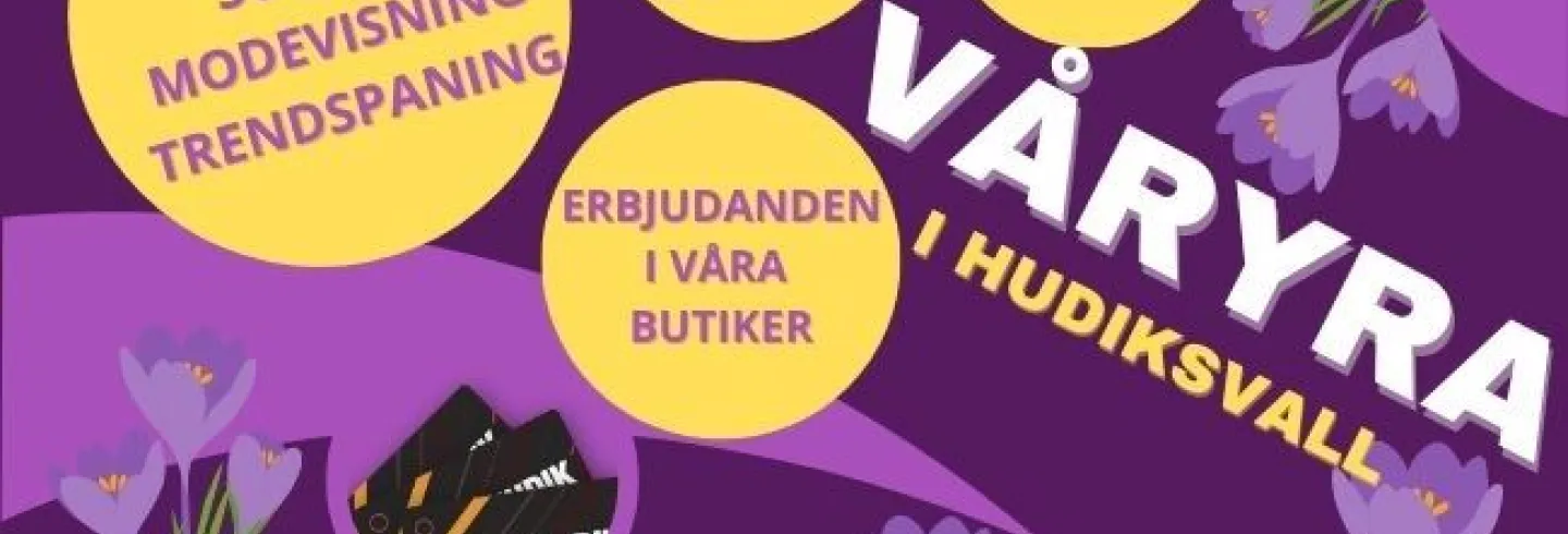 Våryra i Glada Hudik - Vi firar in våren tillsammans