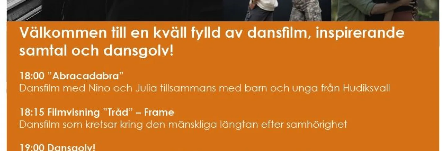 Filmkväll och dansgolv Hudik Dansar!