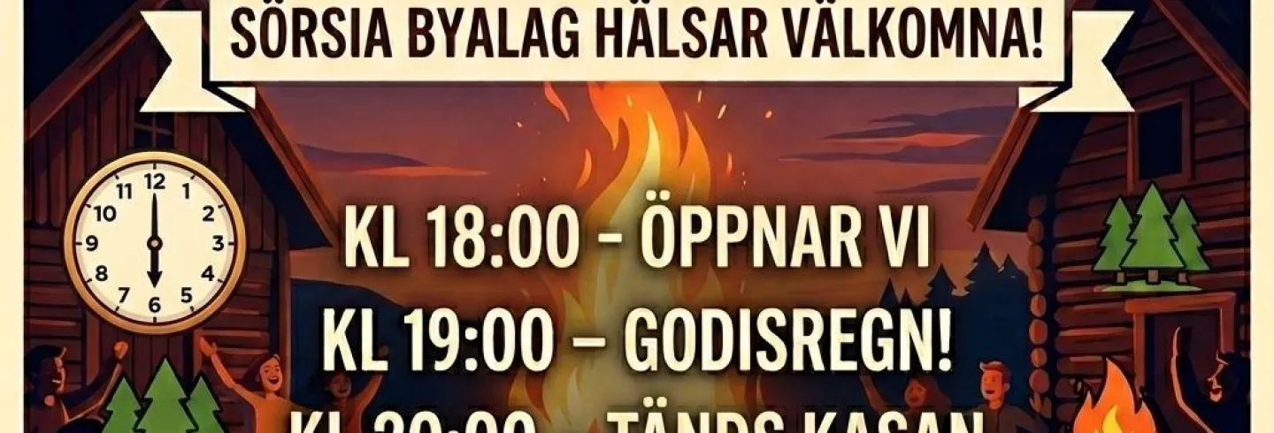 Valborgsmässofirande på Moodtorpet