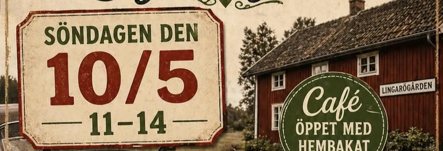 Bakluckeloppis på Lingarögården