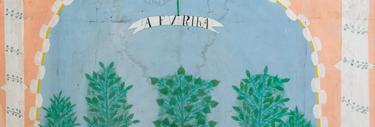 Blomstrande väggar – 1800-talets måleri i hälsingegårdar