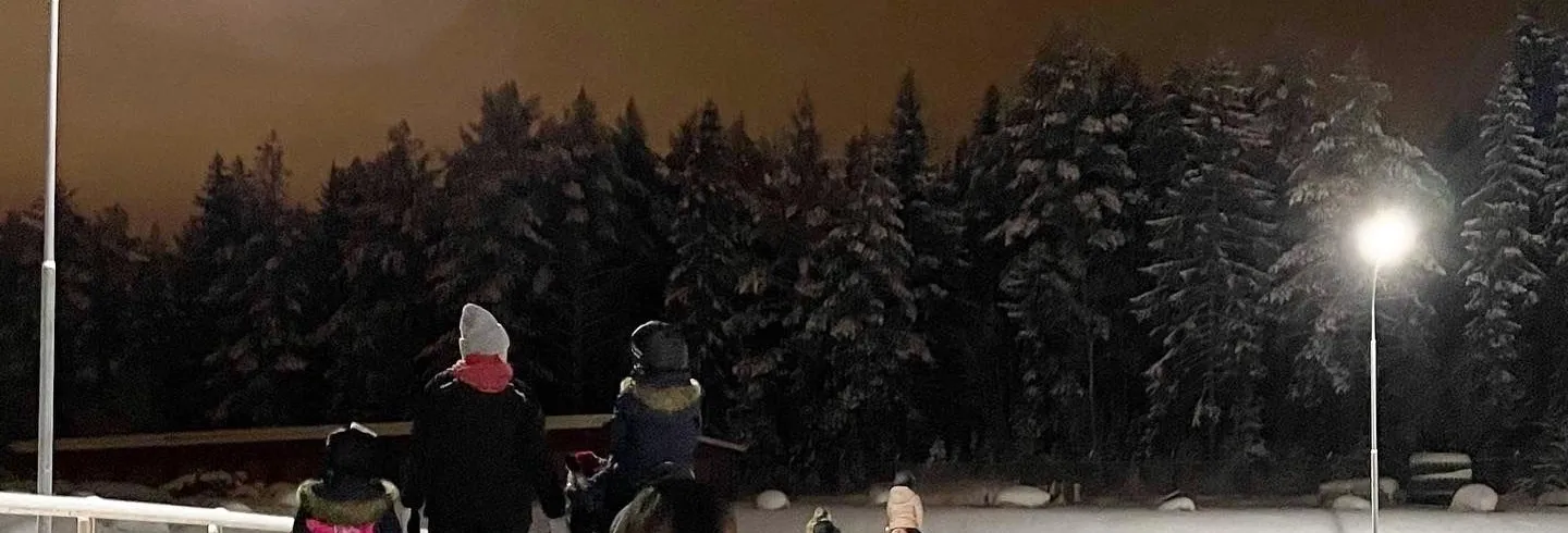 Nybörjargrupp för barn på travskolan