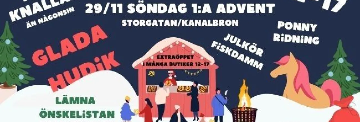 Gammeldags Julmarknad i Glada Hudik