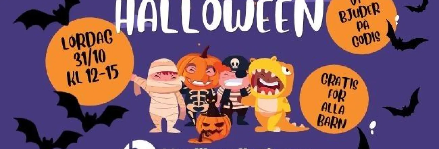 HALLOWEEN I HUDIKGALLERIORNA - GRATIS ANSIKTSMÅLNING