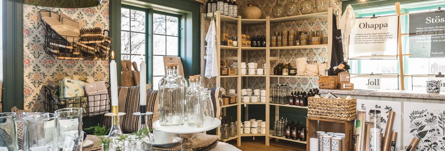 Syster Yste Butik Byggnadsvård Ystegårn Hälsingland
