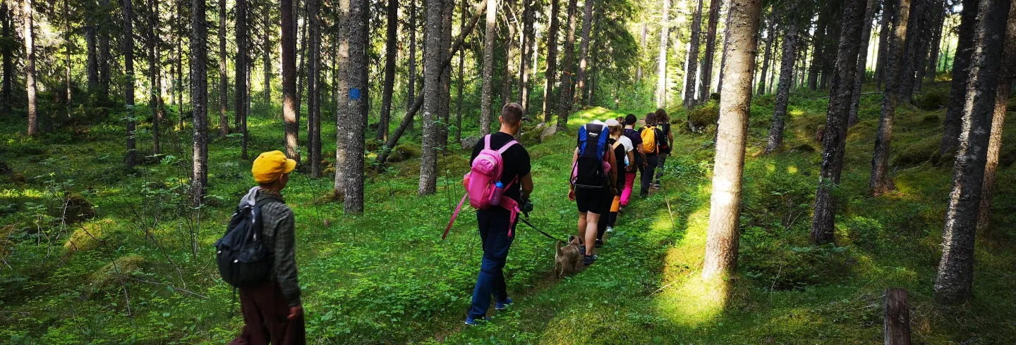 Vandring från Klövsvallen