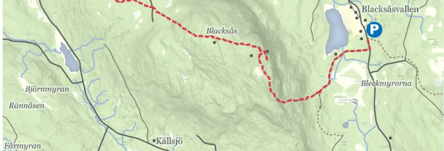 Blacksås karta