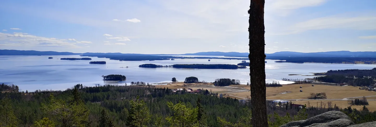 Avholmsbergets hiking path