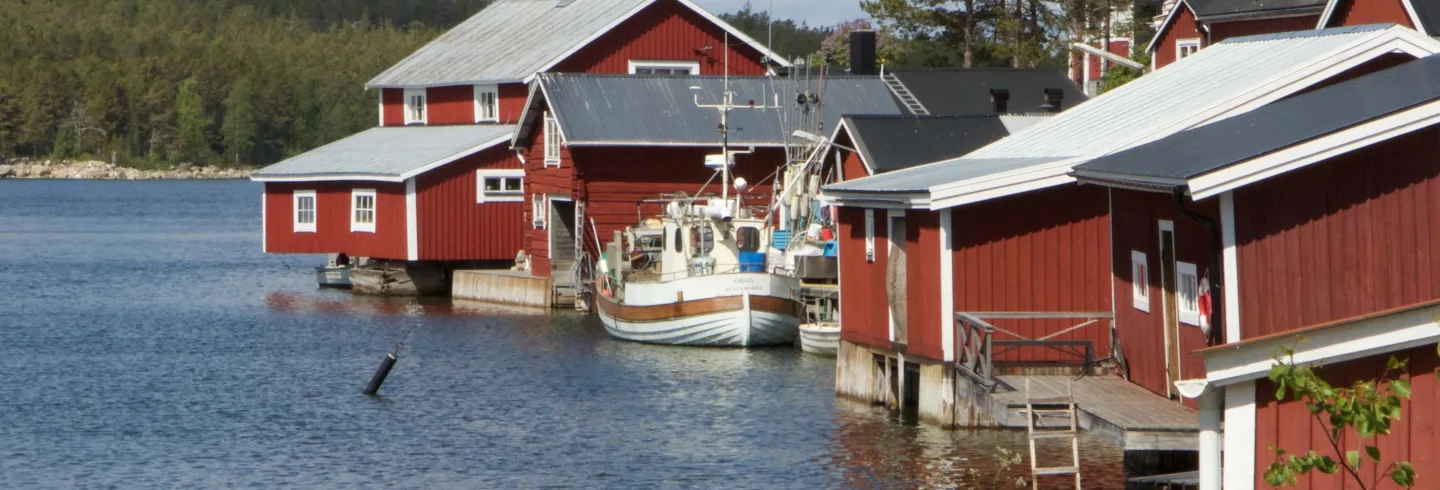 Skärgårdsstuga på Agön