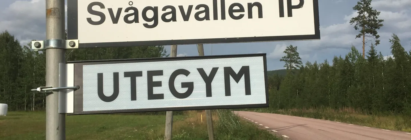 Aktiviteter Svågadalen. Utegym, Motorik, Svågavallen IP