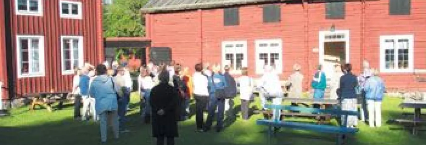 Forsa ancient farm in Fränö