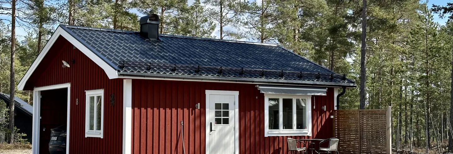 Fin stuga på maln