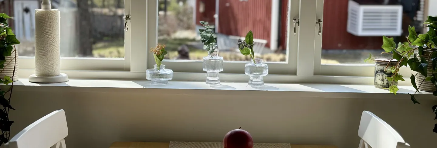 Fin stuga på maln