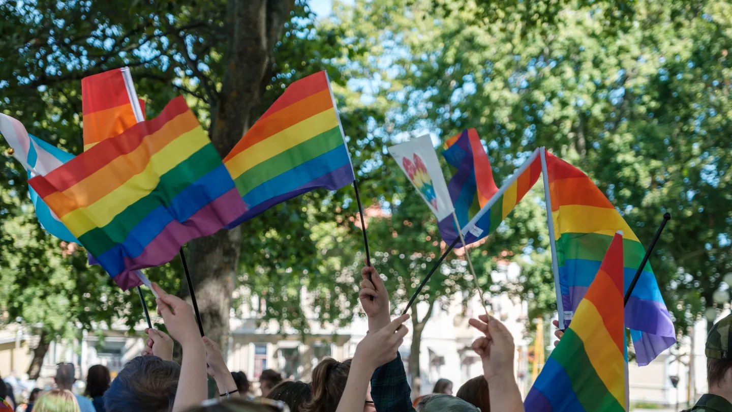 Prideflaggor