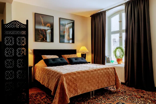 Dubbelsäng på hotell